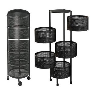 5 Layer Circle Kitchen Rack